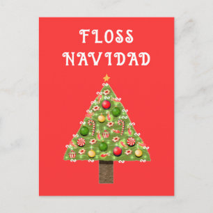Weihnachtsgrüße für Zahnärzte Feiertagspostkarte