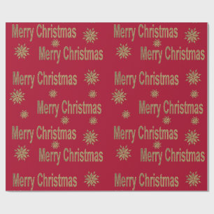 Weihnachtsgrüße Geschenkpapier
