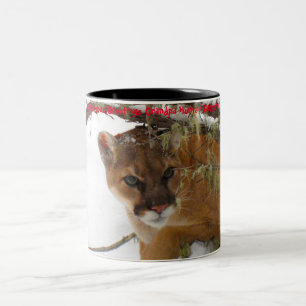 Weihnachtsgrüße Grandpa Hunter Gatherer Zweifarbige Tasse