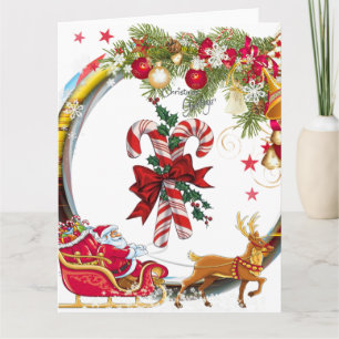 Weihnachtsgrüße Karte
