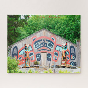 Weihnachtsgrüße Ketchikan Alaska Puzzle