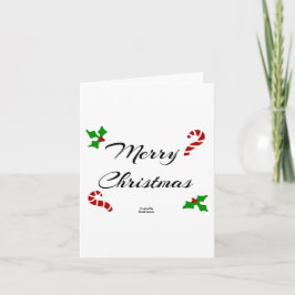 Weihnachtsgrüße Kleine Grußkarte Dankeskarte