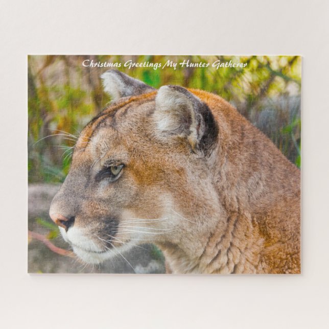 Weihnachtsgrüße Mein Jäger Gatherer Jigsaw Puzz Puzzle (Horizontal)