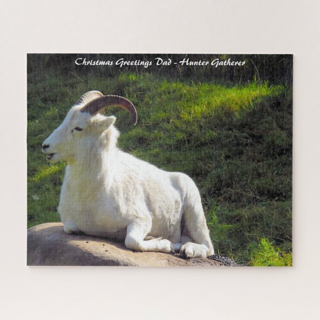 Weihnachtsgrüße Mein Jäger Gatherer Puzzle (Horizontal)
