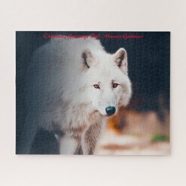 Weihnachtsgrüße Mein Jäger Gatherer Puzzle (Horizontal)