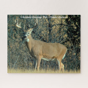 Weihnachtsgrüße Mein Jäger Gatherer Puzzle