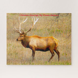 Weihnachtsgrüße Mein Jäger Gatherer Puzzle