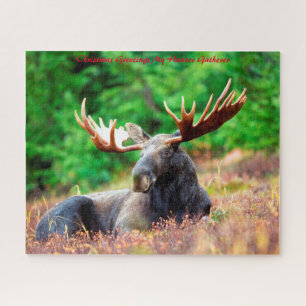 Weihnachtsgrüße Mein Jäger Sammler Puzzle
