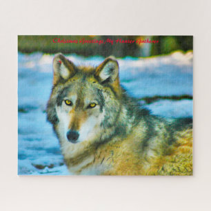 Weihnachtsgrüße Mein Jäger Sammler Puzzle