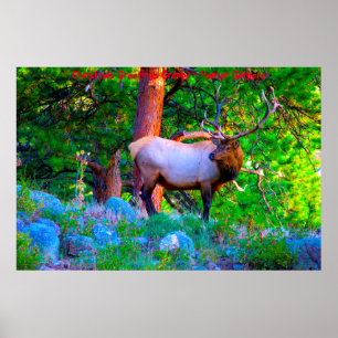 Weihnachtsgrüße Opa Hunter Gatherer Poster