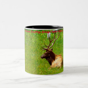 Weihnachtsgrüße Opa Hunter Gatherer Zweifarbige Tasse