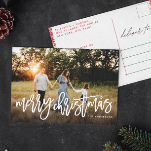 Weihnachtsgrüße Postkarte