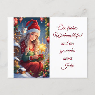 Weihnachtsgrüße Postkarte
