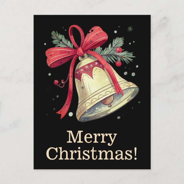Weihnachtsgrüße Postkarten (Vorderseite)