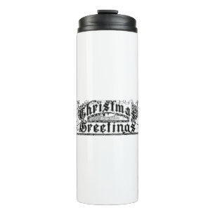 Weihnachtsgrüße Thermosbecher