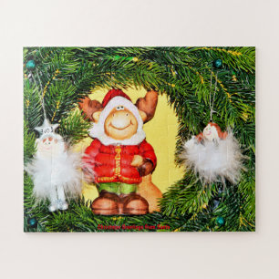 Weihnachtsgrüße vom Weihnachtsmann Puzzle