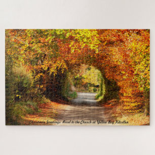 Weihnachtsgrüße Yellow Bog Kilcullen Puzzle