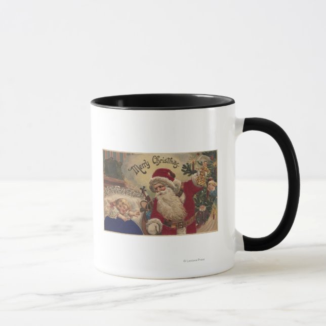 WeihnachtsgrüßeWeihnachtsgeschmack Tasse (Rechts)