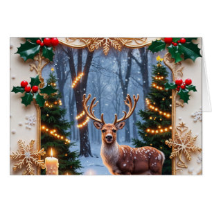 Weihnachtsgrußkarte