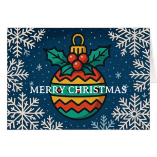 Weihnachtsgrußkarte