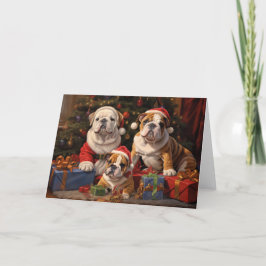 Weihnachtsgrüßkarte Dankeskarte