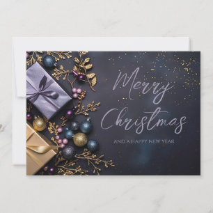 Weihnachtsgrußkarte Einladung