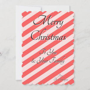 WEIHNACHTSGRUSSKARTE EINLADUNG