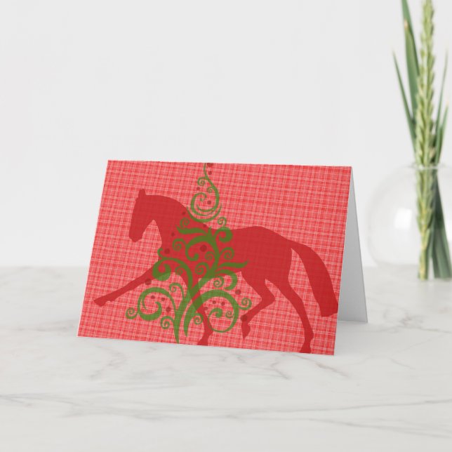 WEIHNACHTSGRUßKARTE ERWEITERT DANKESKARTE (Vorderseite)