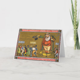 Weihnachtsgrußkarte Feiertagskarte