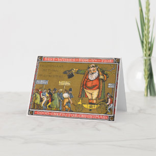 Weihnachtsgrußkarte Feiertagskarte