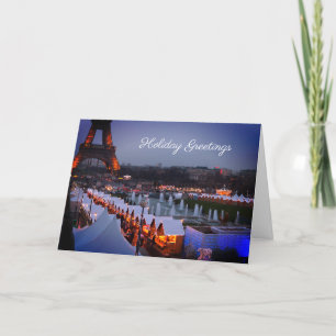 Weihnachtsgrußkarte Feiertagskarte