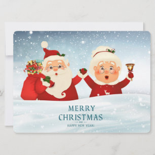 Weihnachtsgrußkarte Feiertagskarte