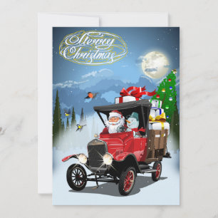 Weihnachtsgrußkarte Feiertagskarte