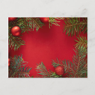 Weihnachtsgrüßkarte Feiertagspostkarte