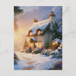 Weihnachtsgrußkarte Festlich Postkarte