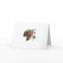 Weihnachtsgrußkarte Frieden in der Natur