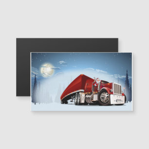 Weihnachtsgrußkarte Magnetkarte
