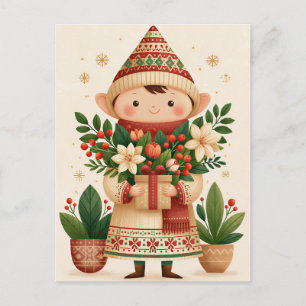 Weihnachtsgrußkarte Postkarte