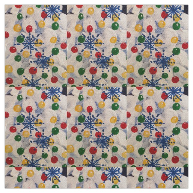 Weihnachtsgummis fallen stoff (Muster)