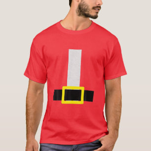 Weihnachtsgürtel Rotes Kostüm Halloween Vor Weih T-Shirt