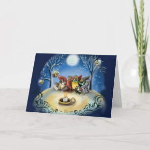 Weihnachtsgutscheine Feiertagskarte