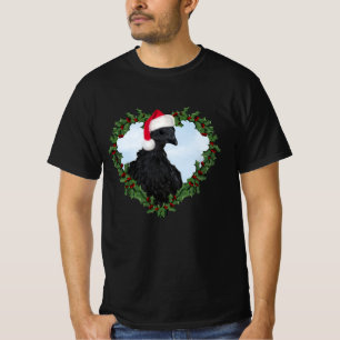 Weihnachtshähnchen * Svart Hona T-Shirt