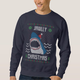 Weihnachtshai hässlichen Pullover Sweatshirt