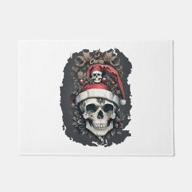 WeihnachtsHalloween Fußmatte (Vorderseite)