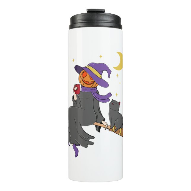 WeihnachtsHalloween Thermosbecher (Vorderseite)