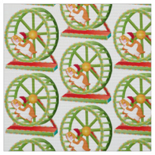 Weihnachtshamster Stoff