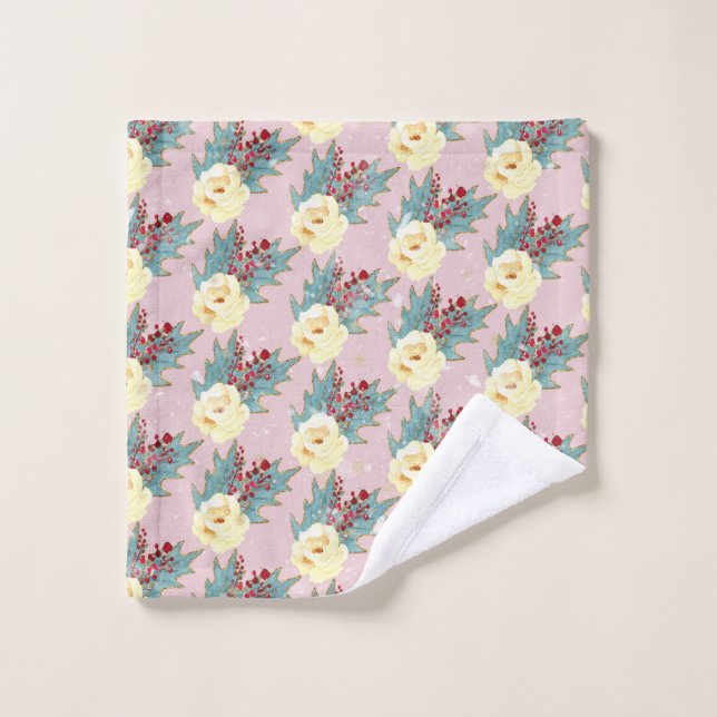 Weihnachtshanddruckkunst Waschlappen (Waschlappen)