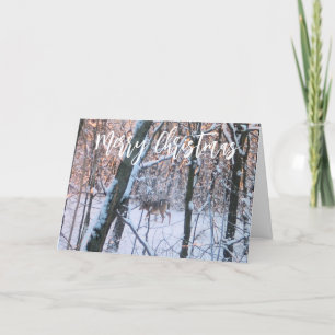 Weihnachtshändler Feiertagskarte