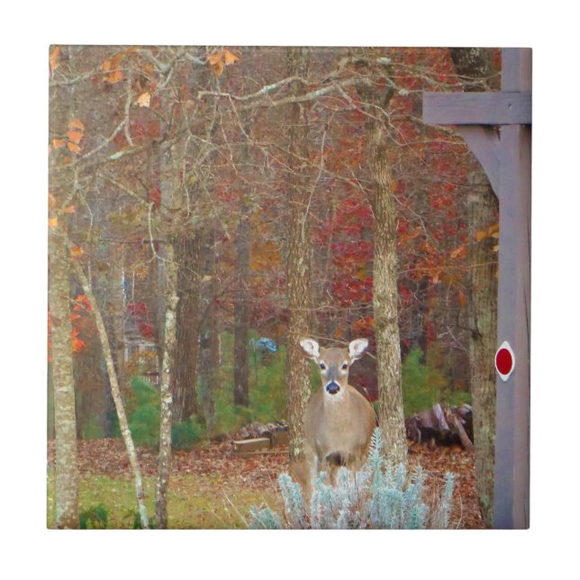 Weihnachtshändler Fliese (Vorderseite)