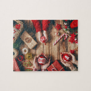 Weihnachtshandschuhe Jigsaw Puzzle